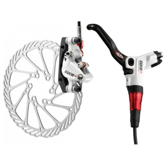 Avid Voor Disc Carbon Met Hevel Links Remset WIT