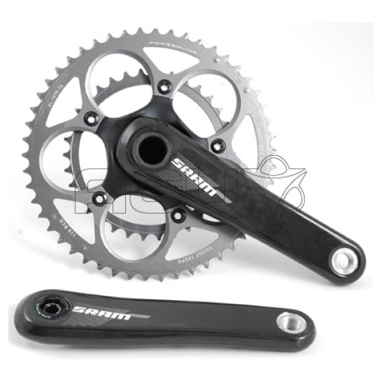 Sram CRANKSTEL X7 GXP 10V 170 22/33/44 GREY STORM GREY - GRIJS