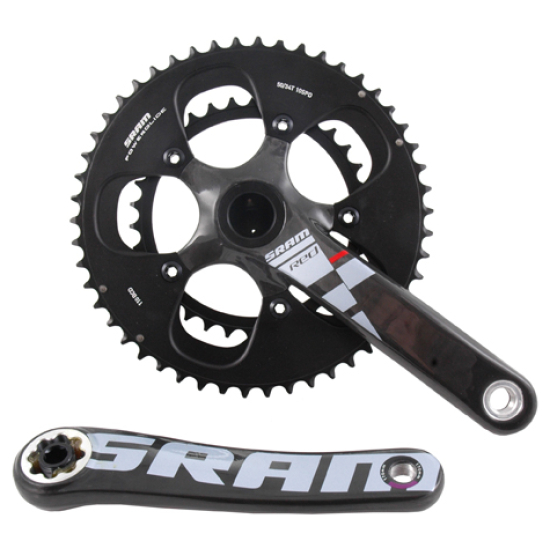 Sram CRANKSTEL RED BLACK BB30 10V CB 172.5 34/50 ZWART / CARBON