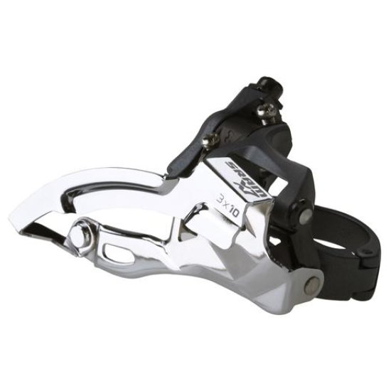 Sram DERAILLEUR V X7 10V 3X10 HOOG DUAL 31.8/34.9 ZWART/ZILVER