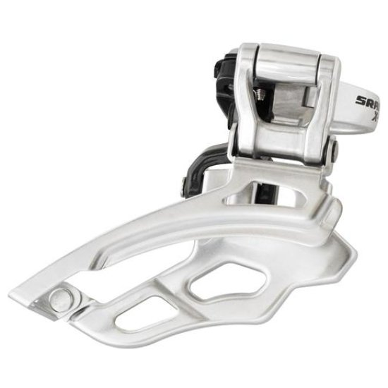 Sram DERAILLEUR V X7 9V HOOG DUAL 31.8/34.9 GREY GRIJS