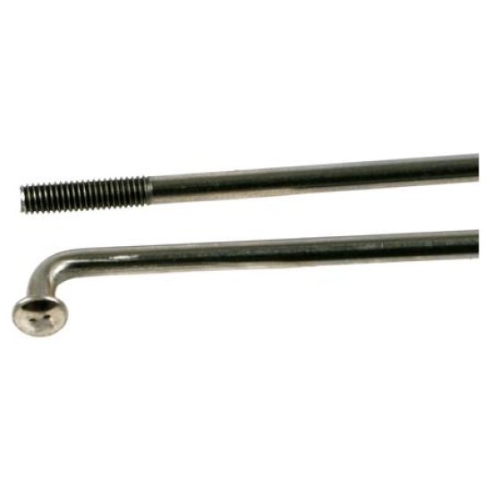 Merkloos SPAAK 12X235 RVS Z/N DS A 144 ZILVER