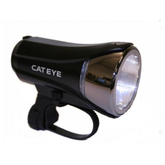 Cateye KOPLAMP EL530 1 LED BATT STUUR ZWART
