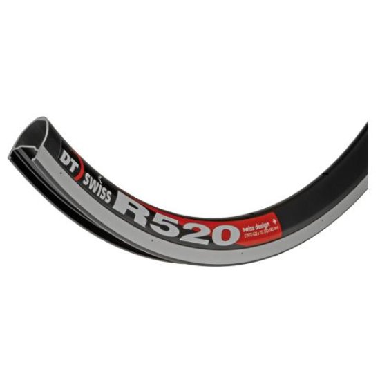 Dt Swiss VELG 28 DT R520 ALM RACE ZW 32/14 ZWART