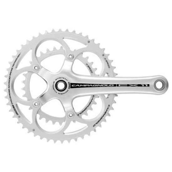 Campagnolo CRANKSTEL CA CX PT 11V ALM 172.5 36/46 ZI ZILVER