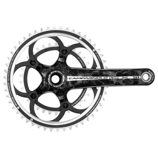 Campagnolo CRANKSTEL CA CX PT 10V CB 172.5 36/46 ZWART