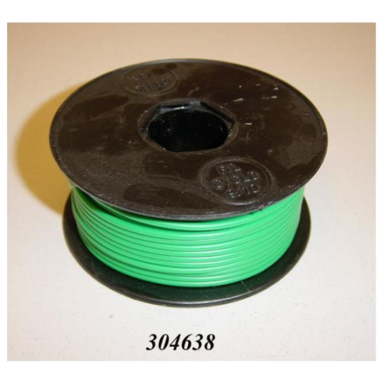 Merkloos SNOER BRF 9/10 ROL 25 MTR GROEN