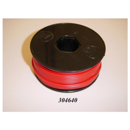 Merkloos SNOER BRF 9/10 ROL 25 MTR ROOD