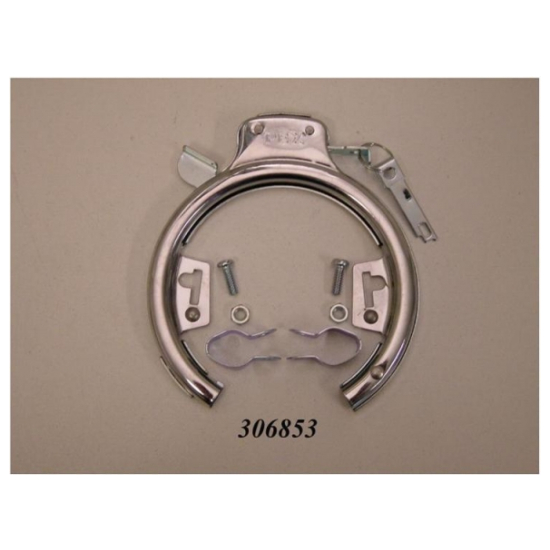 Yws SLOT RING REN CHROOM ZILVER