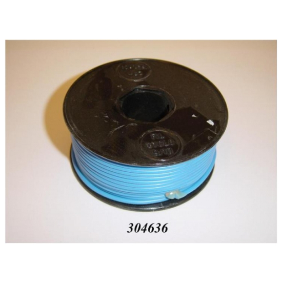 Merkloos SNOER BRF 9/10 ROL 25 MTR BLAUW