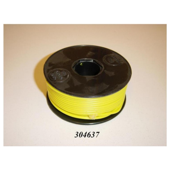 Merkloos SNOER BRF 9/10 ROL 25 MTR GEEL