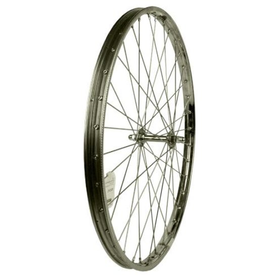 Merkloos WIEL V 24X13/8 RVS ST32 Chroom