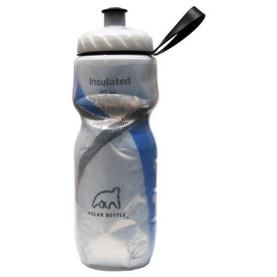 Polar BIDON THERMO PVC BLAUW/WIT