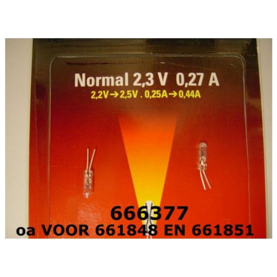 Varta LAMP 2.3V 0.27A LED DS A 2