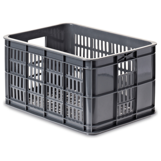 Basil Krat pvc Crate S 25ltr 40x30x21 21033 Grijs