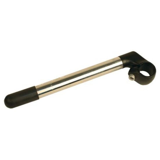 Humpert STUURPEN 22.2 230/40 ZWART/CHROOM ZWART / CHROOM