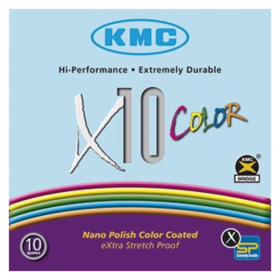 Kmc KETTING 10V 11/128 X10 WIT