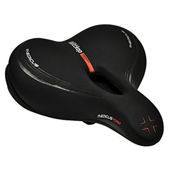 Wittkop Zadel Uni gel Medicus Twin 3.0 relaxed Zwart