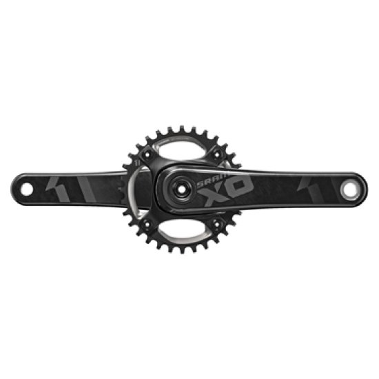 Sram CRANKSTEL X01 GXP 11V CB 175 ZWART