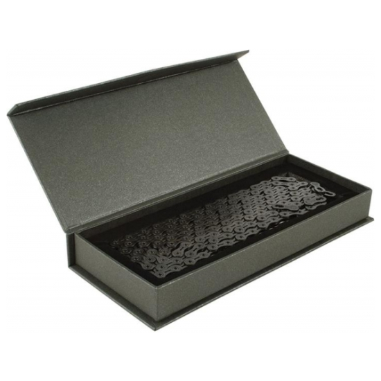 Kmc KETTING 10V 11/128 X10SL DLC SUPER LIGHT ZW Zwart