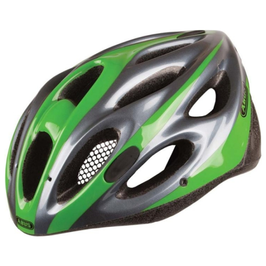 hengel spanning oor Abus VALHELM RAXTOR GROEN/GRIJS Silver - Fietsen & Zo