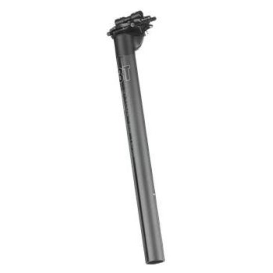 3t ZADELPEN STYLUS 25 TEAM 27.2X350 CB/ALM ZW ZWART