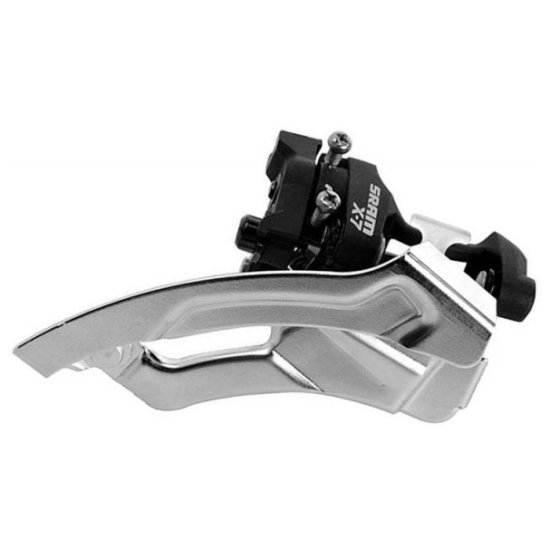 Sram DERAILLEUR V X7 9V LAAG DUAL 31.8/34.9 ZWART