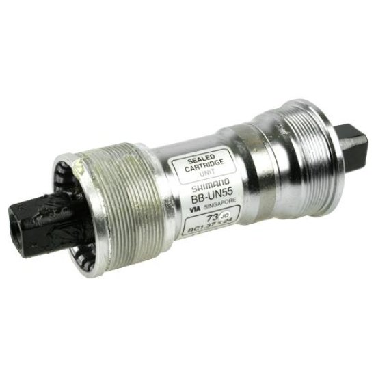 Shimano TRAPASSET SH 73- BSA UN55 Zilver/Zwart