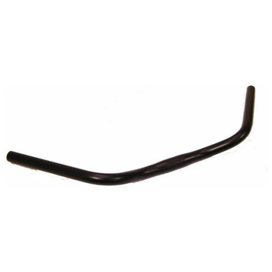 Ergotec STUUR OPGEBOGEN STAAL Zwart