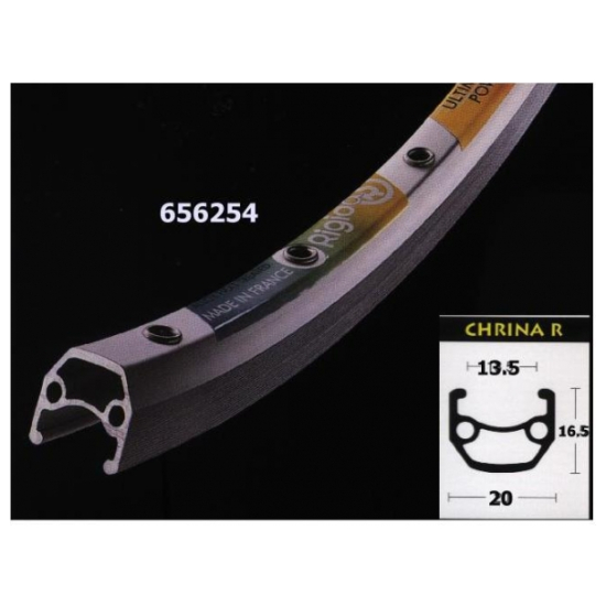 Ryde VELG 28 RY CHRINA ALM RACE ZI 36/14 DUB MM Zilver