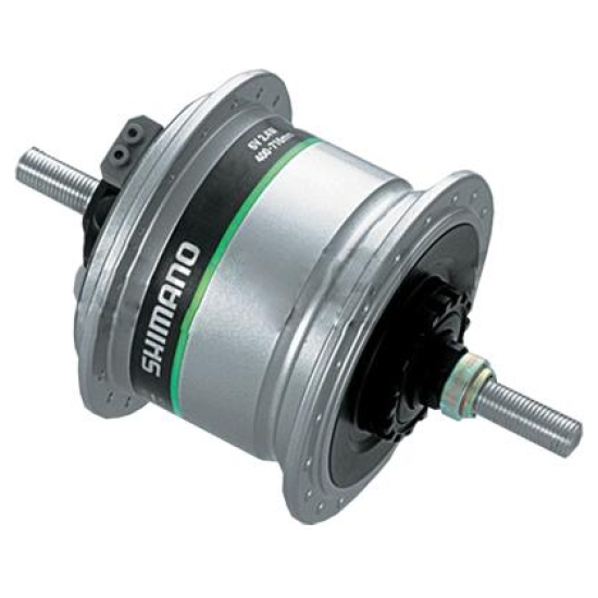 Shimano V.Naaf+dynamo 6V2,4W 36g Shim DH-2R35-E rollerbrake 40x100 ZILVER