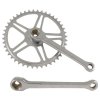 Vinty Crankset spieloos 44T/170mm 1/8 staal Chroom - Afbeelding 2