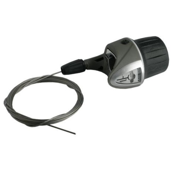 Batavus BAT GRIP SHIFT SH NEXUS 3V ZILVER/ZWART ZILVER / ZWART