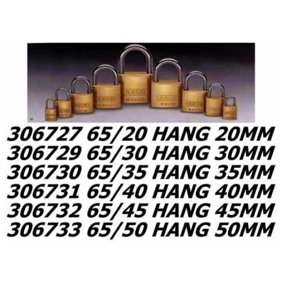 Abus SLOT HANG 65/50 KOPER