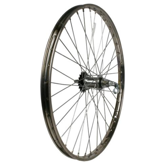 Merkloos WIEL A 24X13/8 RVS REMNAAF SH ST32 Chroom