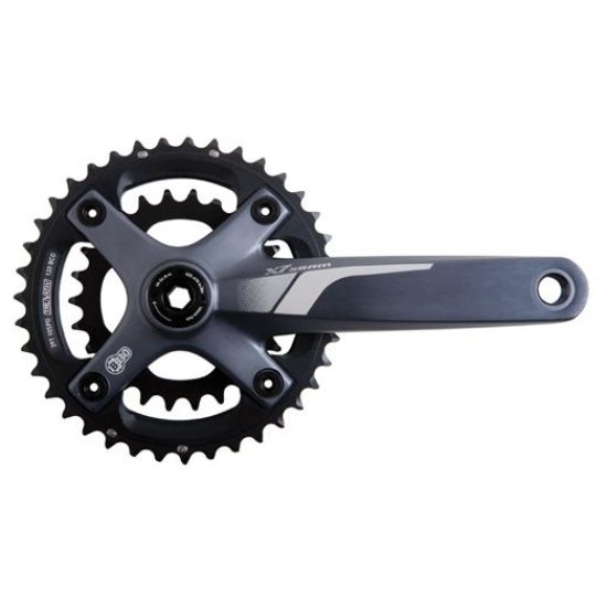 Sram CRANKSTEL X7 GXP 10V 175 28/42 GREY STORM GREY - GRIJS