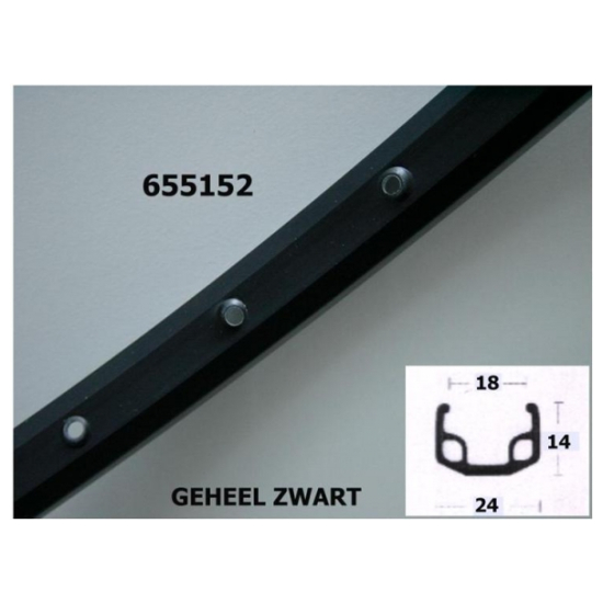 Schothorst VELG 28 RI AS26WI ALM HYB ZW 36/14
