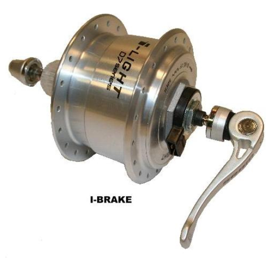 Sram NAAF V I-LIGHT DYNAMO 3.0W UITV 36G ZILVER