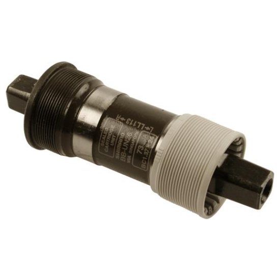 Shimano TRAPASSET SH 73- BSA UN26 Z/BOUT Zwart