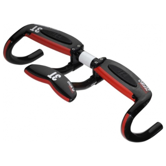 3t STUURBEUGEL ZEFIRO TEAM CB 31.8 420 ZW/RO ZWART/ROOD