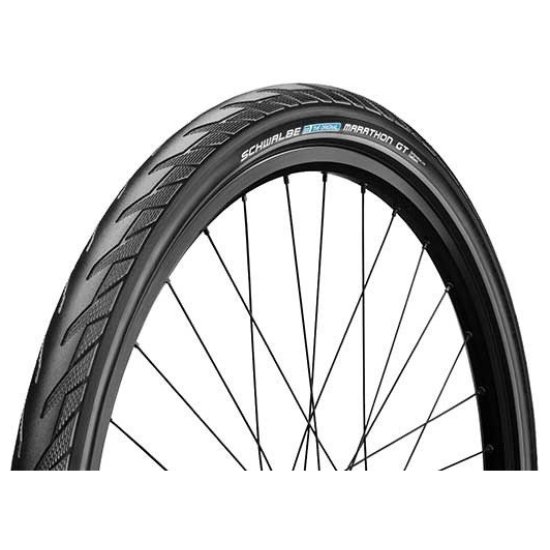 Schwalbe Buitenband 28x2.00 Schw Marathon GT HS480 DualGuard m/refl Zwart - Afbeelding 4
