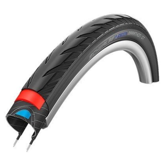 Schwalbe Buitenband 28x2.00 Schw Marathon GT HS480 DualGuard m/refl Zwart