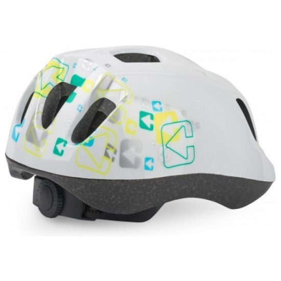 Bobike Fietshelm kind Bob B-Go white 52-56