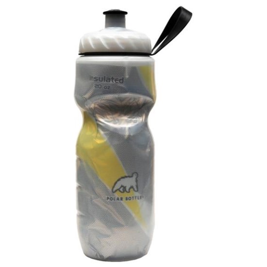 Polar BIDON THERMO PVC GEEL/WIT