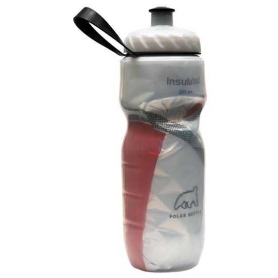 Polar BIDON THERMO PVC ROOD/WIT