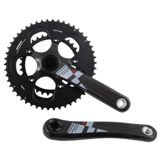 Sram CRANKSTEL RED BLACK BB30 10V CB 175 34/50 ZWART / CARBON