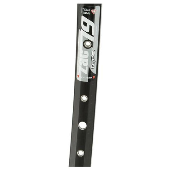 Rigida VELG 28 RI ZAC19 ALM HYB ZW 32/14 EB ZWART