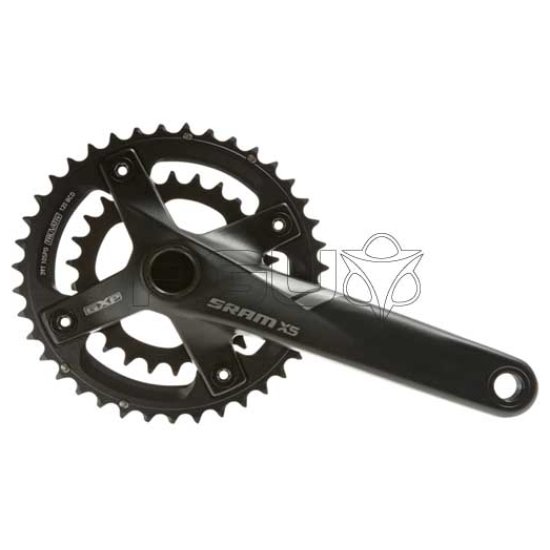 Sram CRANKSTEL X5 GXP 9V 175 22/32/44 ZWART