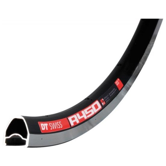Dt Swiss VELG 28 DT R450 ALM RACE ZW 32/14 ZWART