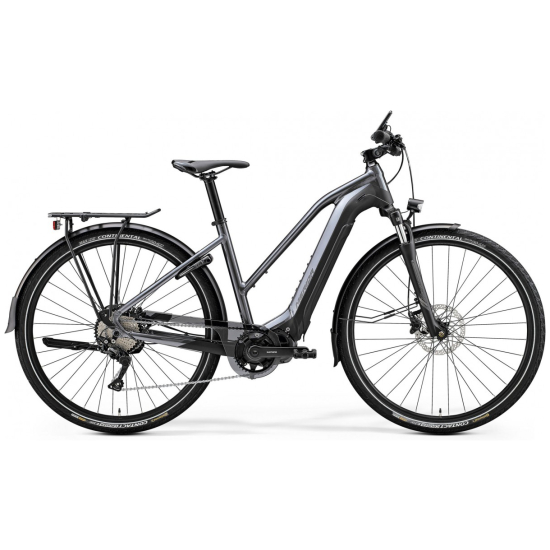 Merida E-spresso 600 EQ D51 M S10 Glossy Anthracite Dark Silver/matt Black